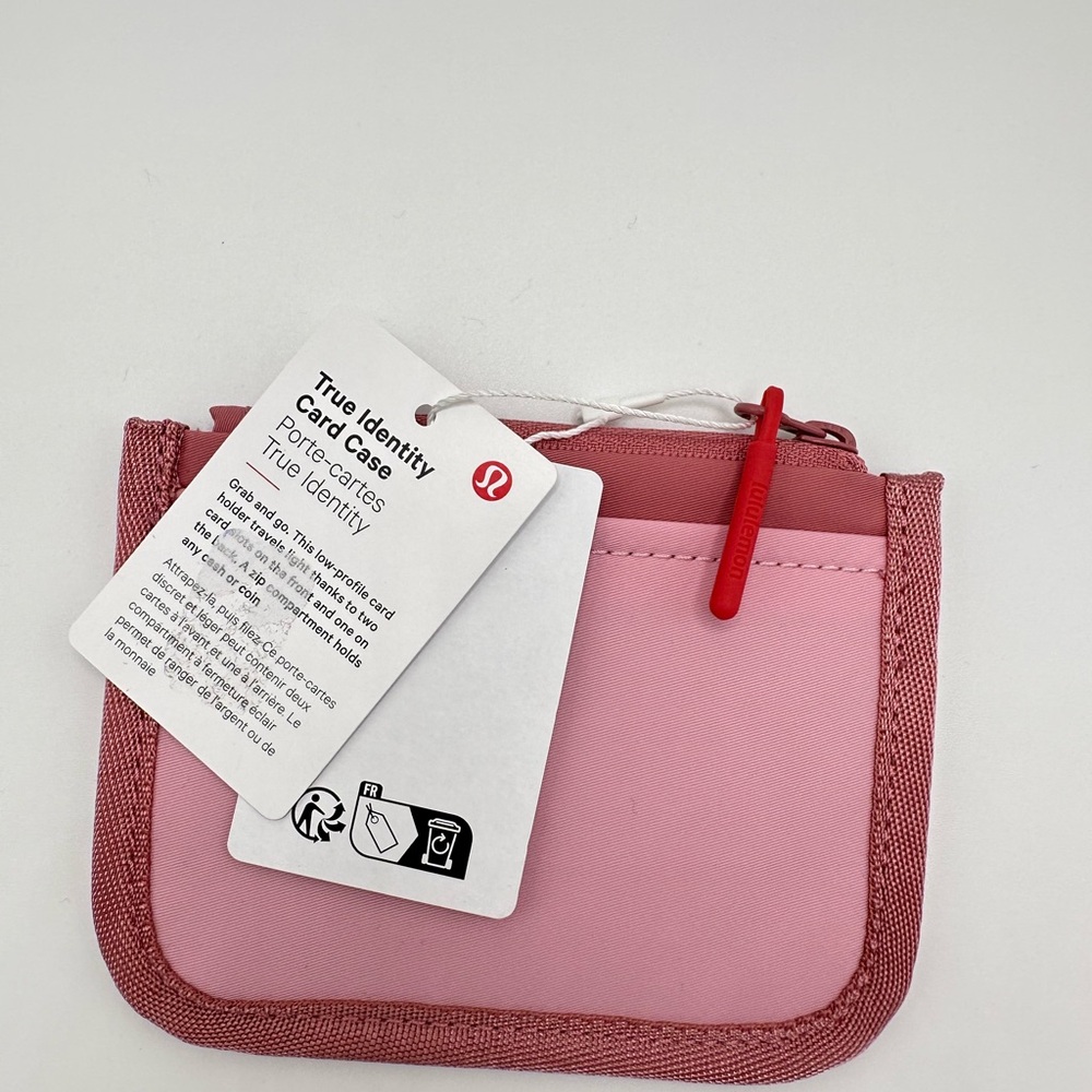 Lululemon True Identity Card Case (Deco Pink/Light Ivory/Pink Haze) - 0025 - Picture 2 of 5